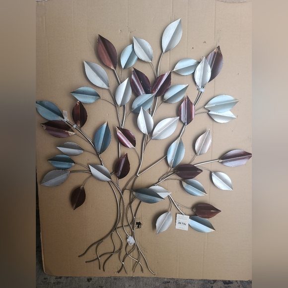 Tree of Life Wall Decor Metal MultiColor Home Decor Regal Art & Gifts 38" - Picture 9 of 17